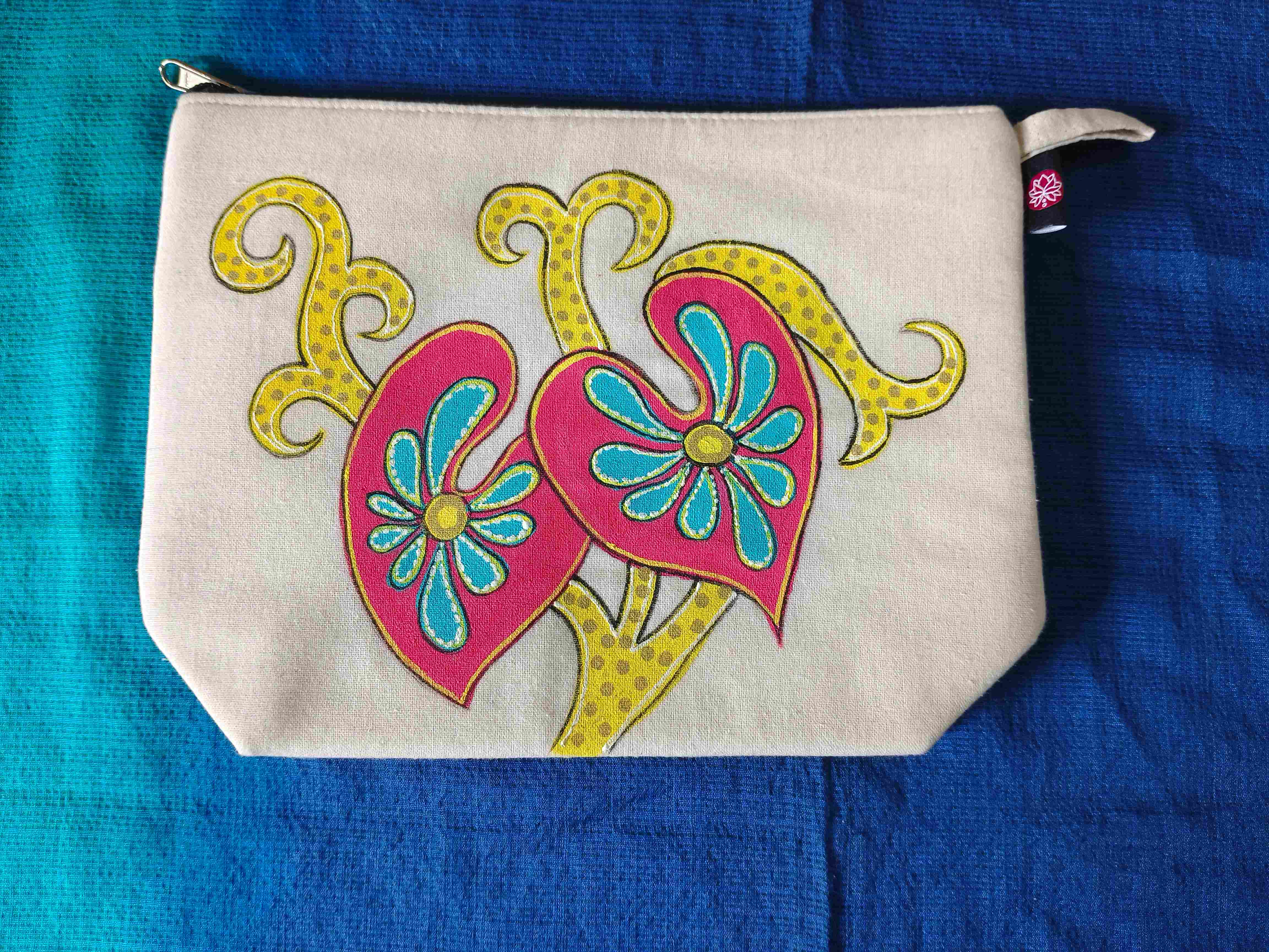 Handpainted Pouch